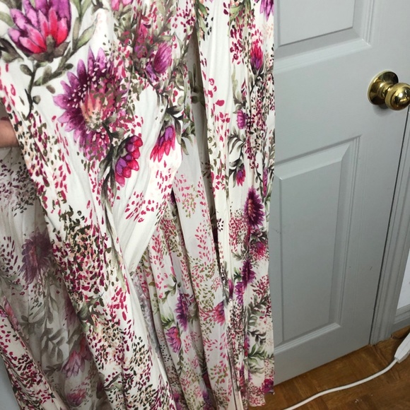 Free People Haute Hippie silk maxi -- Size 10 - Picture 8 of 8